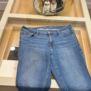 Old Navy Women's Blue Skinny Jeans